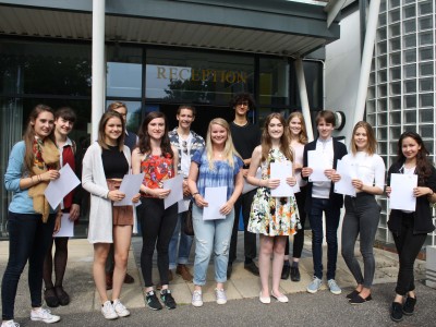 A Level Results day 2016