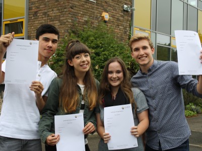 Esher College exam photo