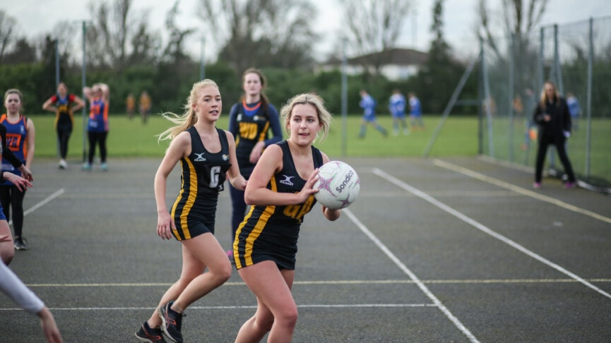 Netball match photo