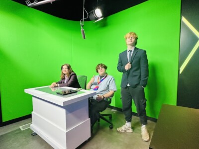 Film Students visit Sky studios