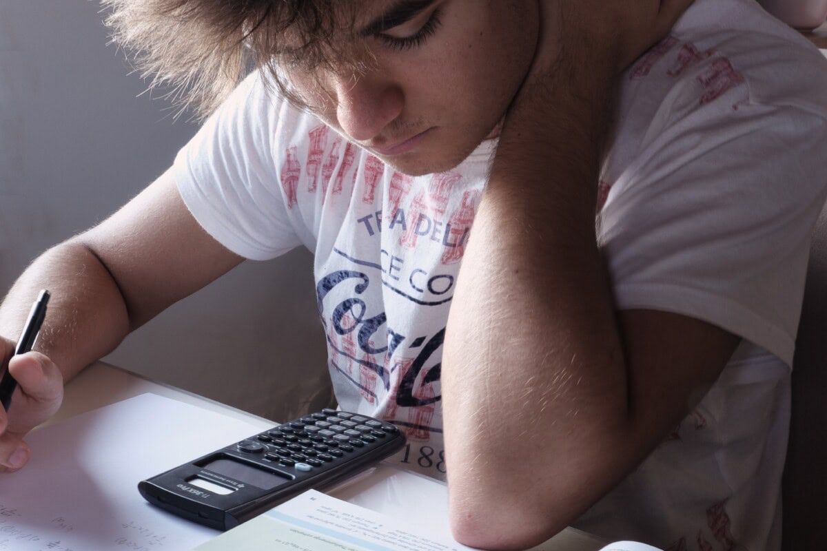 Stock Student Studying