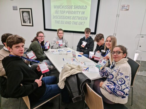 Students In Workshop At Europe House