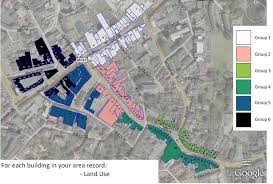 A Geography Urban Fieldwork Map